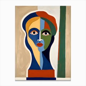 Woman'S Face 7 Canvas Print