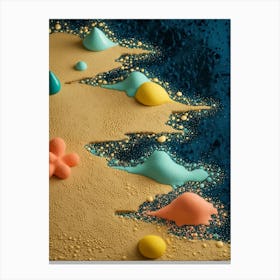 Sand Sculptures Canvas Print