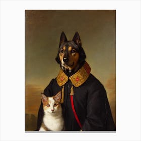 Berger Picard 2 Renaissance Portrait Oil Painting Canvas Print