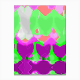 Abstract Hearts 2 Canvas Print