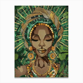 African Woman 103 Canvas Print