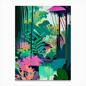 Nong Nooch Tropical Garden, 1, Thailand Abstract Still Life Canvas Print