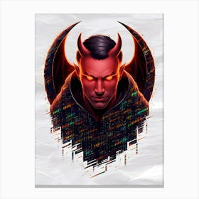 Demon 8 Canvas Print