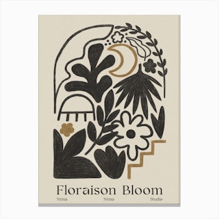 Floraison A Canvas Print