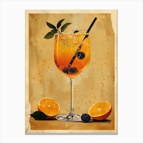 Aperol Spritz Art Print 145 Canvas Print