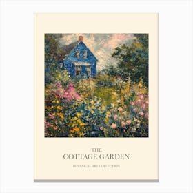 Nature Cottage Garden Poster 3 Canvas Print