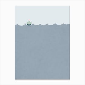 Little Boat Canvas Print