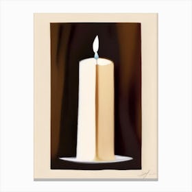 Unity Candle Symbol 2, Abstract Painting Canvas Print