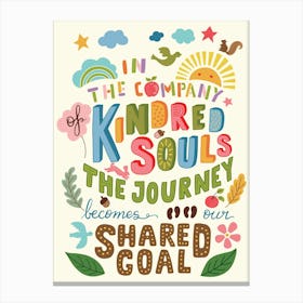 Kindred Souls Canvas Print