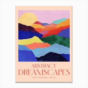 Abstract Dreamscapes Landscape Collection 17 Canvas Print