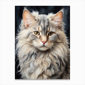 Coon Cat 2 Canvas Print