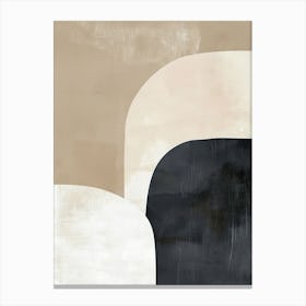 Sunlit Silences Minimalist Style Canvas Print