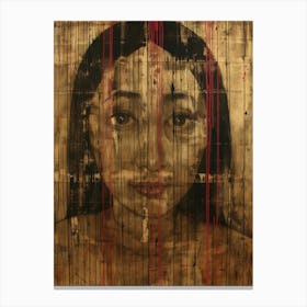 'Asian Woman' 2 Canvas Print