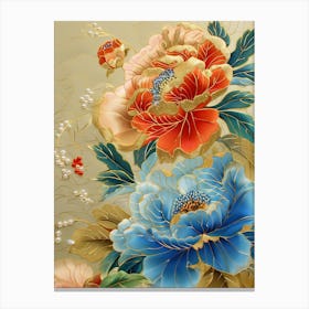 Chinese Floral Painting 19 Canvas Print