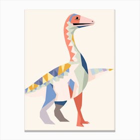 Nursery Dinosaur Art Utahraptor 2 Canvas Print