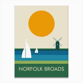 Norfolk Broads Canvas Print