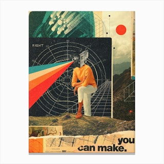 You Can Make It Right Canvas Print