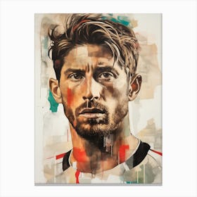 Sergio Ramos (2) Canvas Print