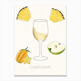 Chardonnay Canvas Print