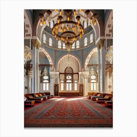 Sleymaniye Mosque Pixel Art 5 Canvas Print