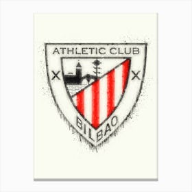 Athletic Bilbao Painting Canvas Print