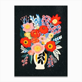 Bouquet Of Flowers 6 Canvas Print