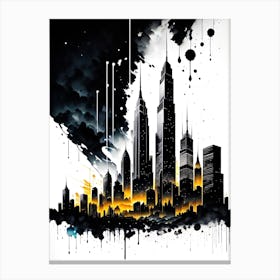 New York City Skyline 5 Canvas Print