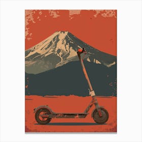 Xiaomi Scooter Canvas Print
