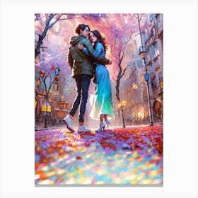 Fairytale couple  Canvas Print