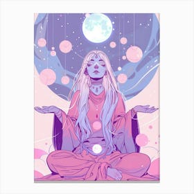 Spiritual Women Goddess Canvas Print