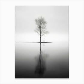 Loneny Tree ib Canvas Print