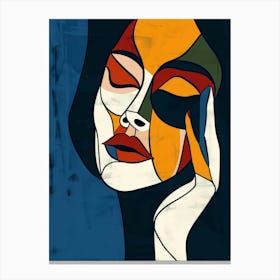 Abstract - Woman'S Face 1 Canvas Print