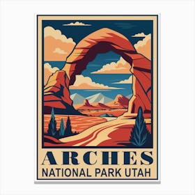 Arches National Park Utah Canvas Print