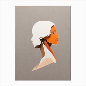 Portrait Of A Woman Canvas Print