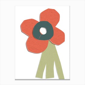 Poppy Flower Canvas Print