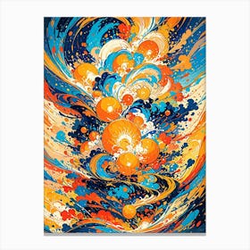 Abstract Painting Boundless Vision Canvas Print