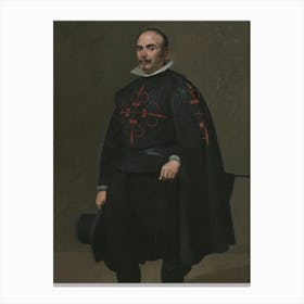 Diego Velázquez Portrait Of Don Pedro De Barberana Canvas Print