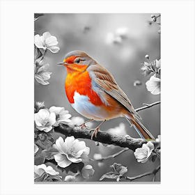 Bird In The Tree (4) Canvas Print