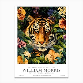 William Morris Exhibition Animals Series 8 Canvas Print