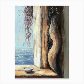 Window To The Sea Canvas Print