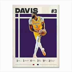 Anthony Davis Canvas Print