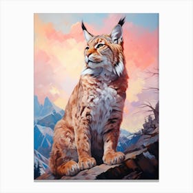 Lynx art Canvas Print