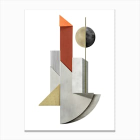 Abstract Sculpture Canvas Print