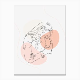 Narcissism Mothers day Canvas Print