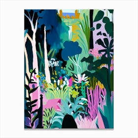 Gothenburg Botanical Garden, Sweden Abstract Still Life Canvas Print