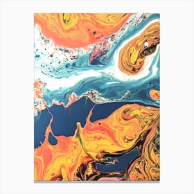 Abstract Painting Canvas Print