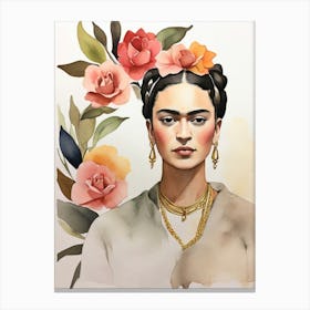 Frida Kahlo 11 Canvas Print