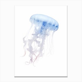 Irukandji Jellyfish Drawing 10 Canvas Print
