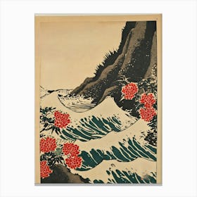 Japanese Seascape Canvas Print