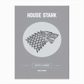 House Stark Canvas Print